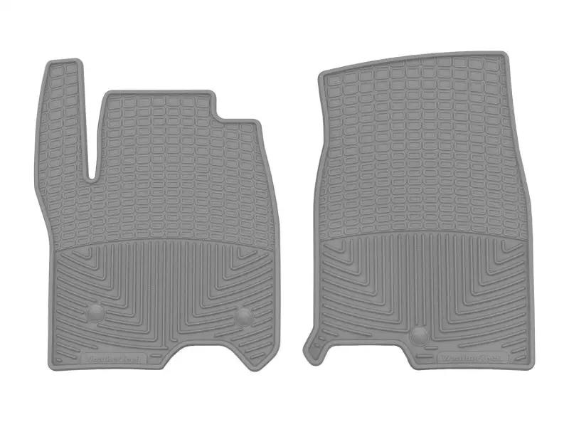 WeatherTech WT Rubber Mats - Front - Grey by WeatherTech