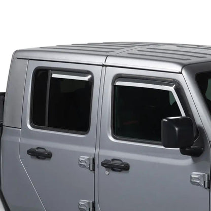 Putco PUT Element Chrm Window Visors by Putco