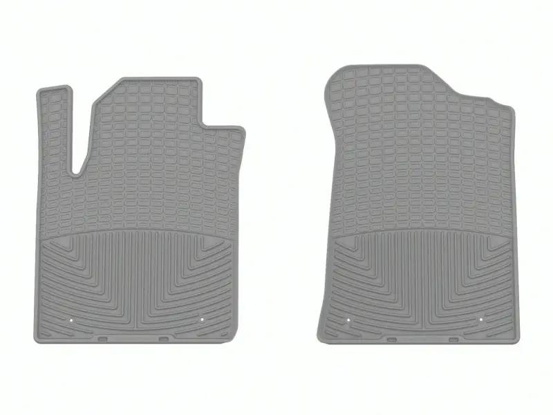 WeatherTech WT Rubber Mats - Front - Grey by WeatherTech