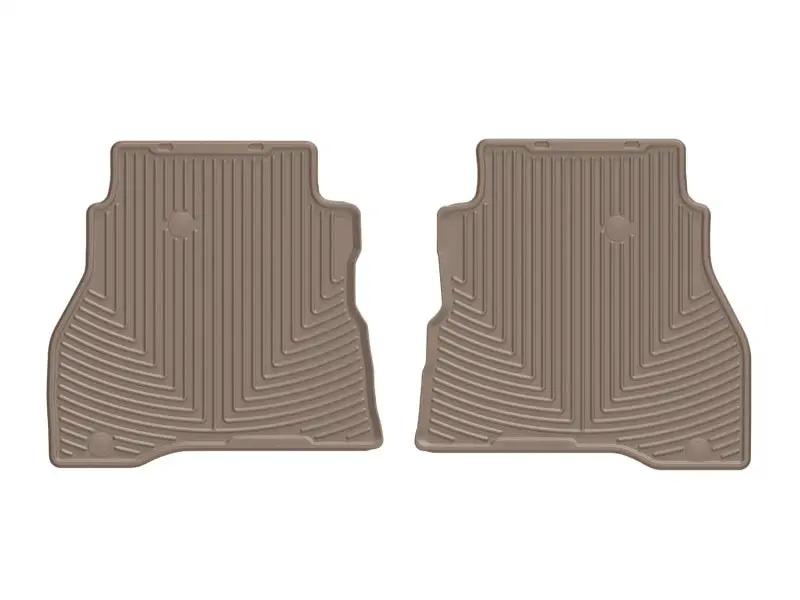 WeatherTech WT Rubber Mats - Rear - Tan by WeatherTech