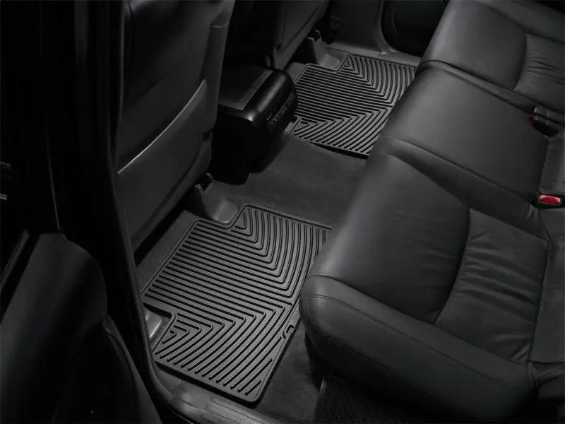 WeatherTech WT Rubber Mats - Rear - Blk by WeatherTech
