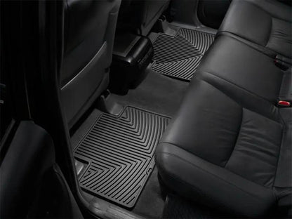 WeatherTech WT Rubber Mats - Rear - Blk by WeatherTech