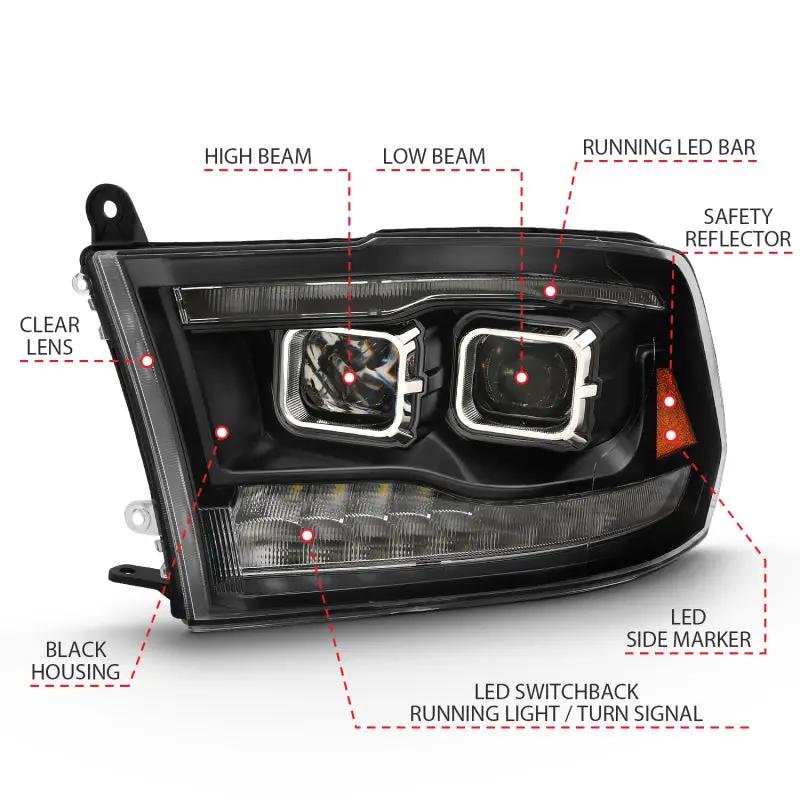 ANZO ANZ LED/Projector Headlights by ANZO