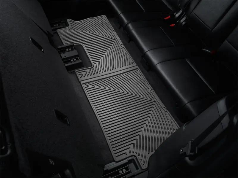 WeatherTech WT Rubber Mats - Rear - Blk by WeatherTech