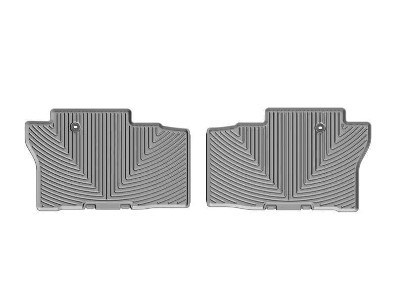 WeatherTech WT Rubber Mats - Rear - Grey by WeatherTech