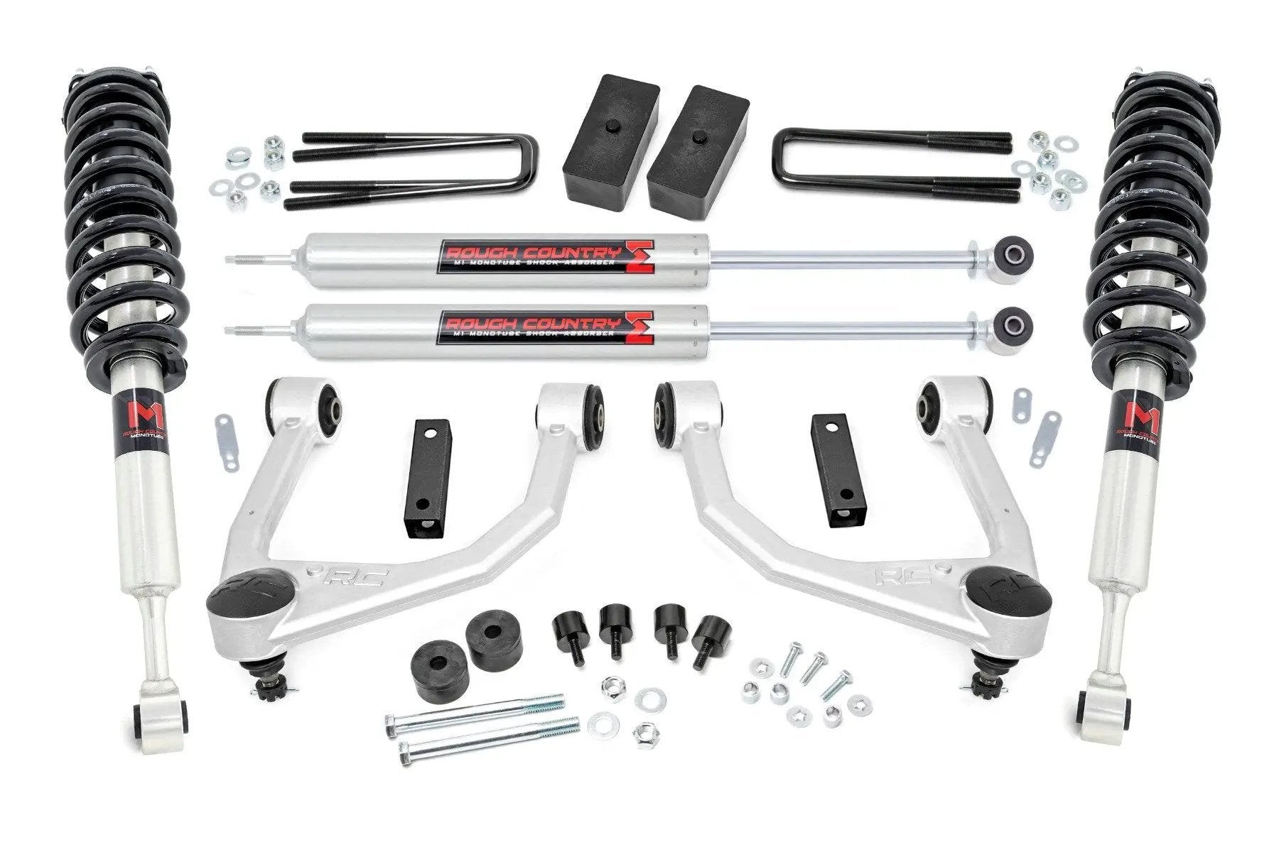 Rough Country 3.5 Inch Lift Kit | M1 Struts/M1 | Toyota Tundra 2WD/4WD (2007-2021) by Rough Country
