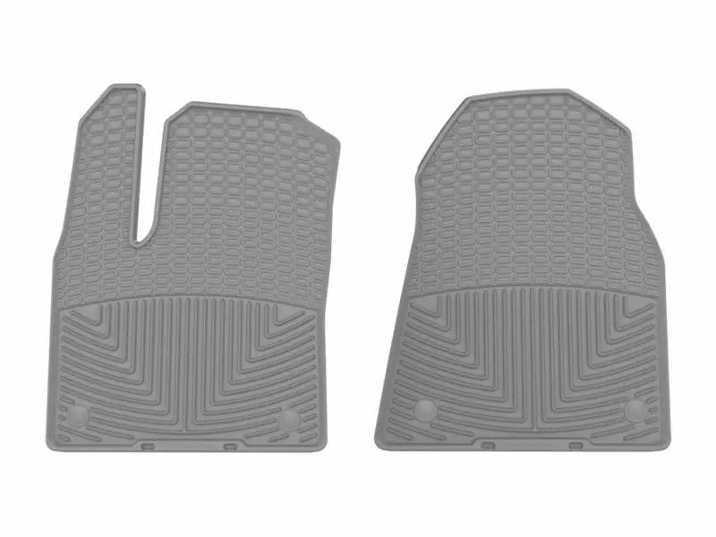 WeatherTech WT Rubber Mats - Front - Grey by WeatherTech