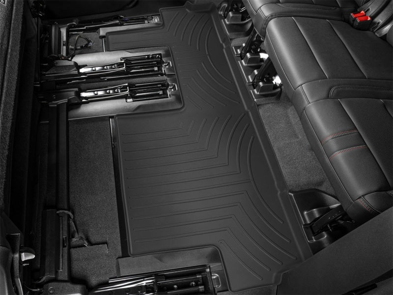WeatherTech WT FloorLiner - Rear - Blk by WeatherTech