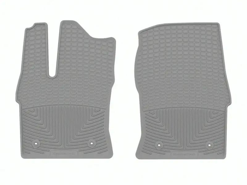 WeatherTech WT Rubber Mats - Front - Grey