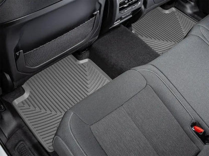 WeatherTech WT Rubber Mats - Rear - Grey by WeatherTech