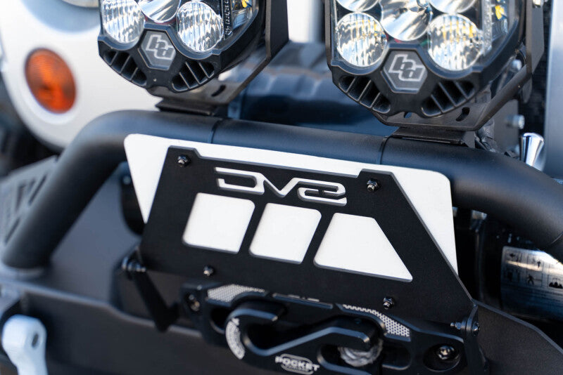 DV8 Offroad DVE License Plate Relocation