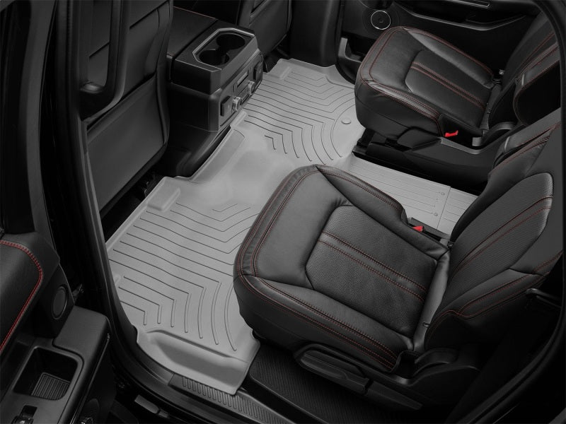 WeatherTech WT FloorLiner - Rear - Grey by WeatherTech