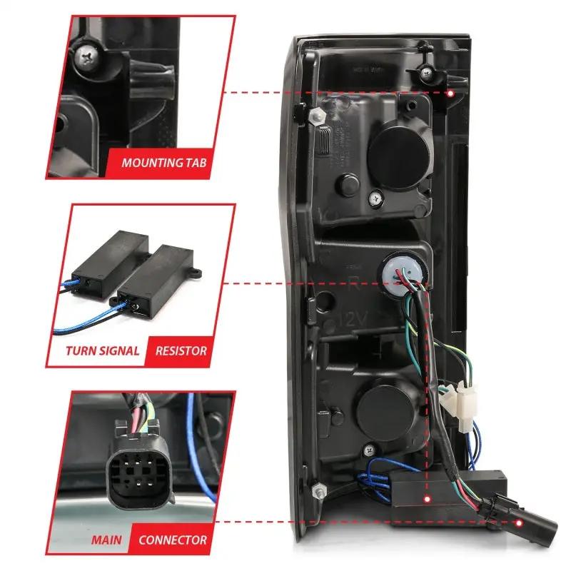 ANZO ANZ LED Taillights by ANZO