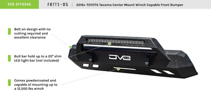 DV8 Offroad DVE Front Bumpers