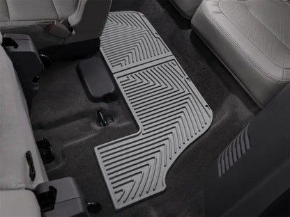 WeatherTech WT Rubber Mats - Rear - Grey by WeatherTech