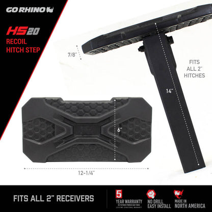 Go Rhino GOR Hitch Steps