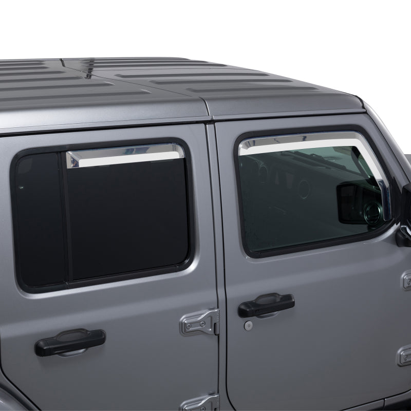 Putco PUT Element Chrm Window Visors by Putco
