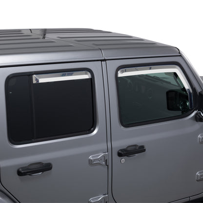 Putco PUT Element Chrm Window Visors by Putco