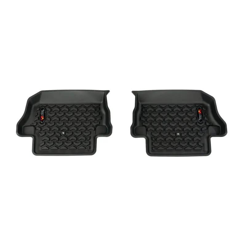 Rugged Ridge RUG Floor Liners - Black by Rugged Ridge