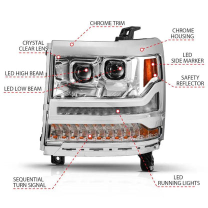ANZO ANZ LED/Projector Headlights by ANZO
