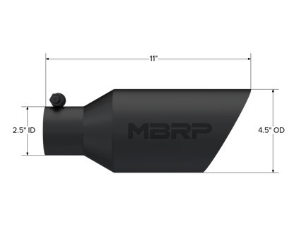 MBRP Univ Exhaust Tips BLK by MBRP