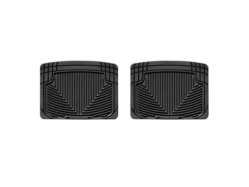 WeatherTech WT Rubber Mats - Rear - Blk by WeatherTech