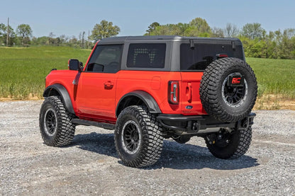 Rough Country BA2 Running Boards | Side Step Bars | 2-Door | Ford Bronco (2 Door) (21-25) by Rough Country
