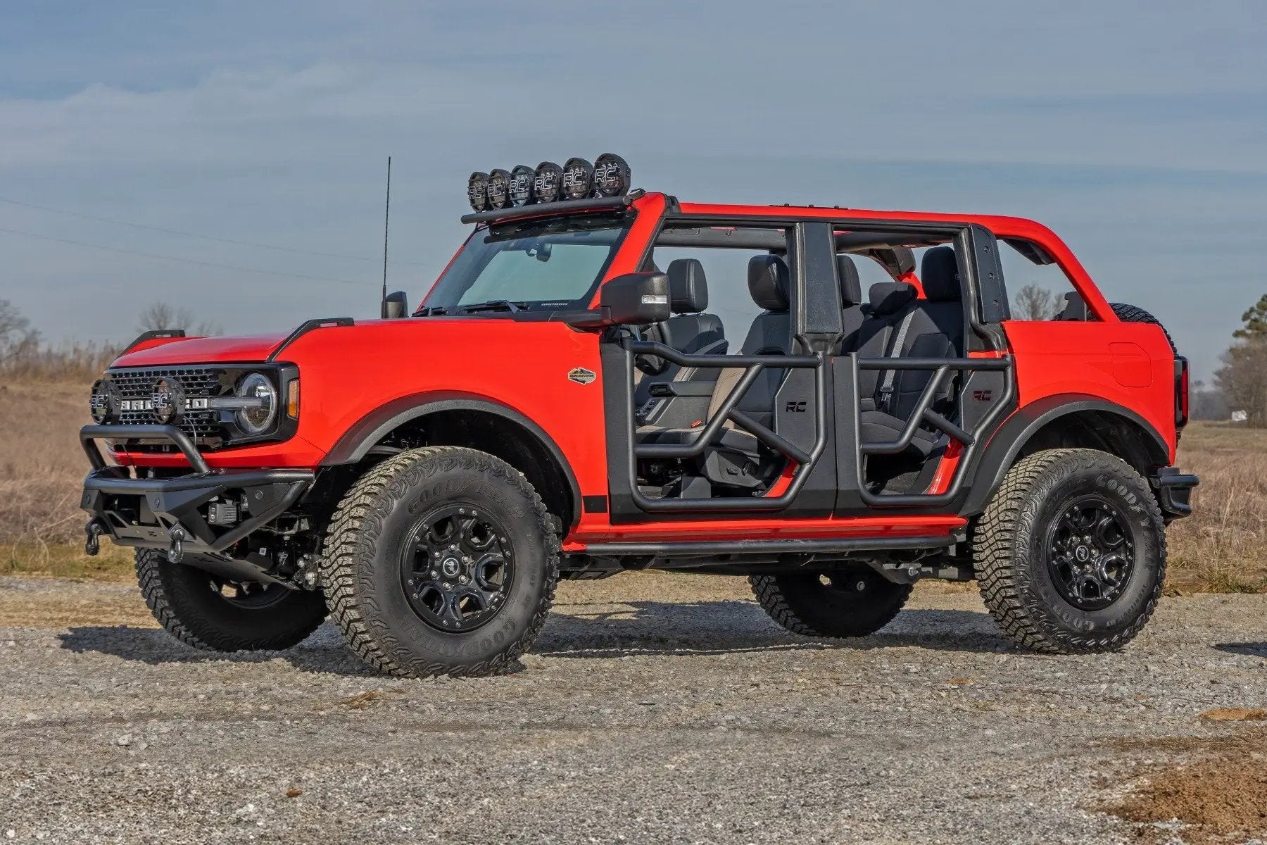 Rough Country Tubular Doors | 4 Door | Ford Bronco 4WD (2021-2025) by Rough Country