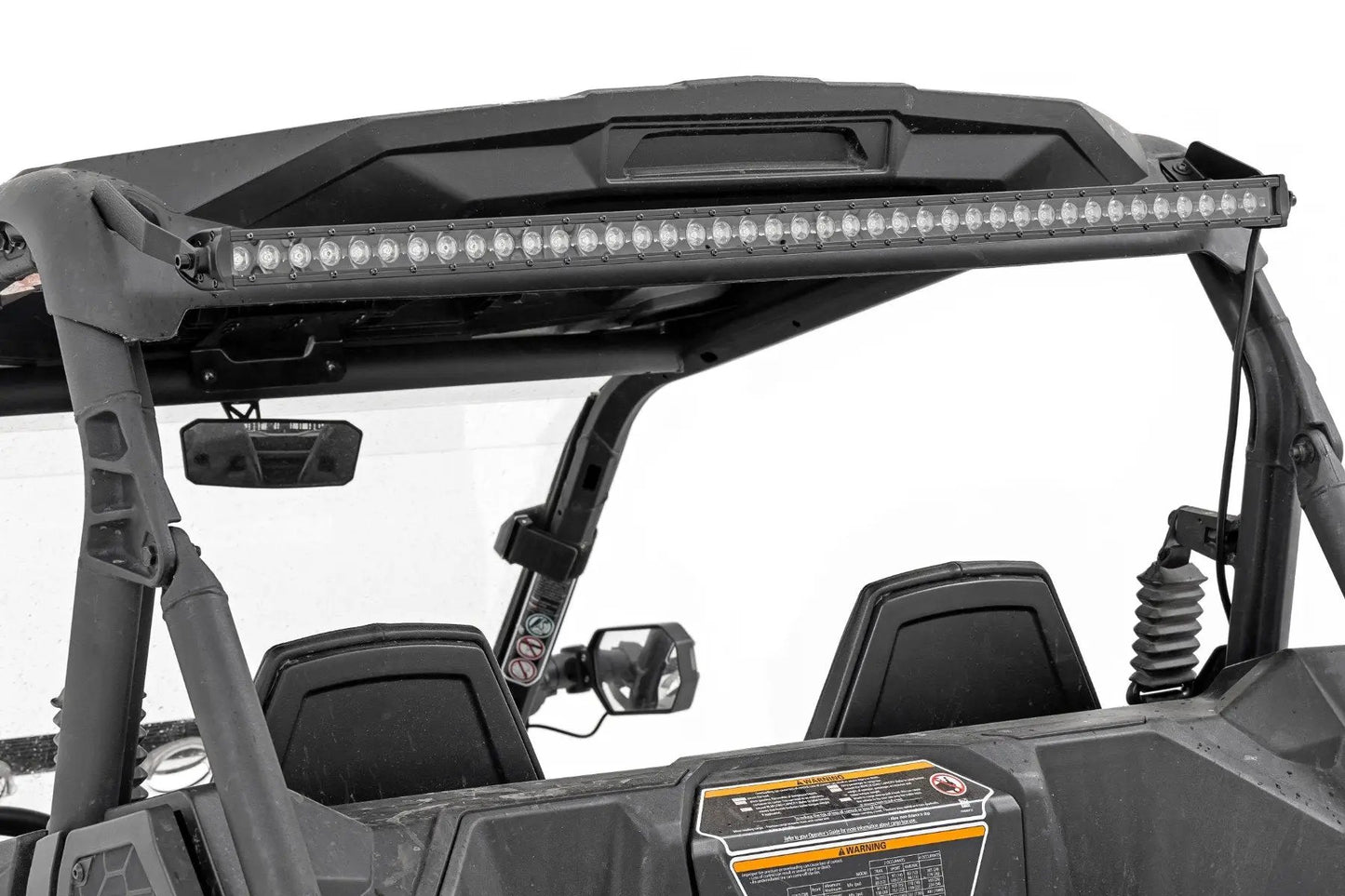 Rough Country LED Light Kit | Rear Mount | 40" Black Single Row | Can-Am Maverick Sport 1000R by Rough Country