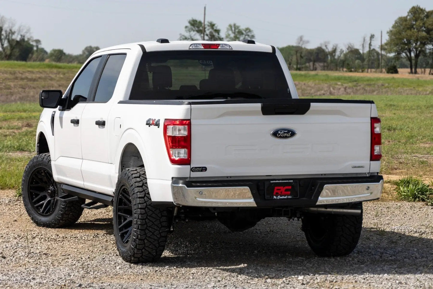 Rough Country SRL2 Adjustable Aluminum Steps | Ford Ranger 2WD/4WD (2019-2025) by Rough Country