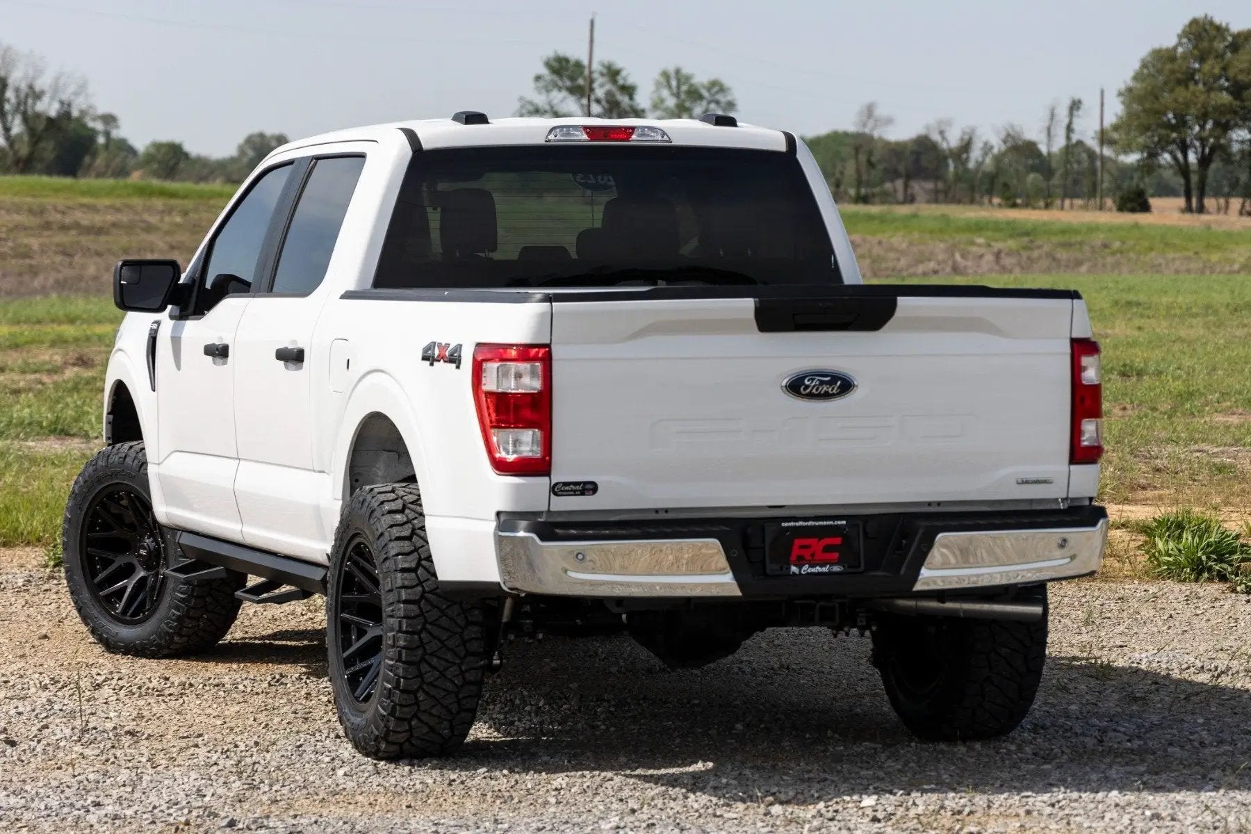 Rough Country SRL2 Adjustable Aluminum Steps | Ford Ranger 2WD/4WD (2019-2025) by Rough Country