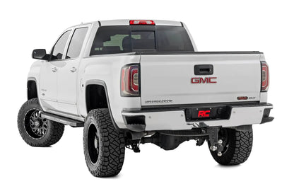 Rough Country AC2 Running Boards | Amber/White | Crew Cab | Chevy/GMC 1500 (07-18) by Rough Country