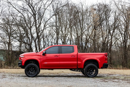 Rough Country Fender Flares | Sport | GA0 Northsky Blue | Chevy Silverado 1500 (19-26) by Rough Country