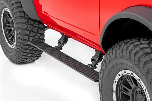 Estribos eléctricos | Motor eléctrico dual | 2 puertas | Ford Bronco (2 puertas) (21-25)