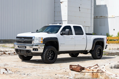 Расширители арок Pocket-Style | Кузов 6'7" и 8' | Цвет 836 Blue Granite | Chevy Silverado 1500/2500HD/3500HD (07-14)
