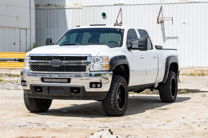 Extensiones de guardabarros tipo "Pocket" | Cama de 6'7" y 8' | Azul Imperial (GAP) | Chevy Silverado 1500/2500HD/3500HD (07-14)