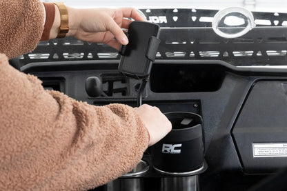 Rough Country 2 in 1 Expanding Cup and Phone Holder by Rough Country
