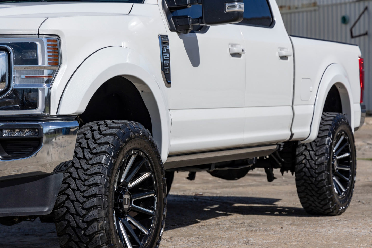 Rough Country Fender Flares | Sport | B3 Atlas Blue | Ford F-250/F-350 Super Duty (17-22)