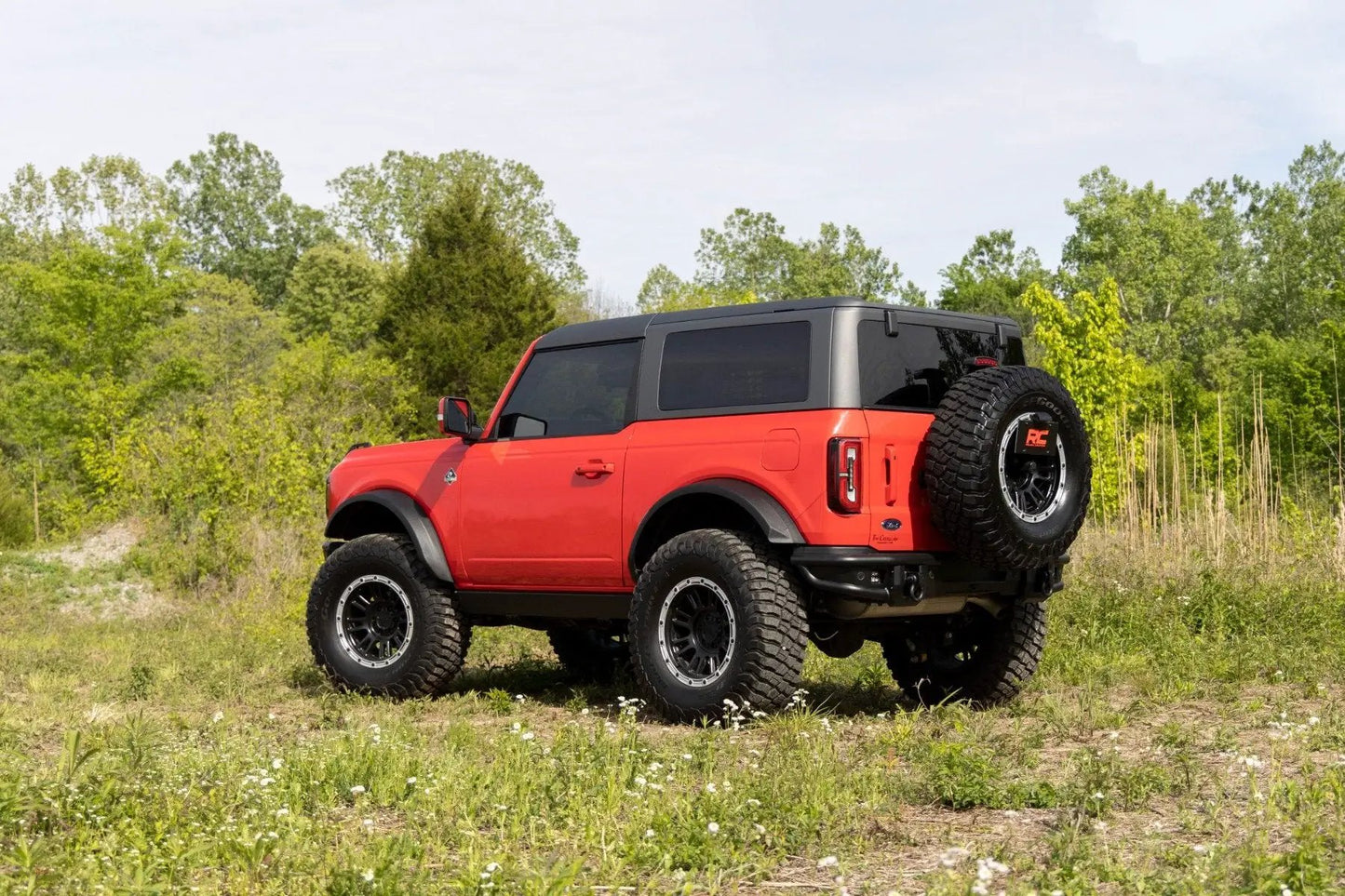 Rough Country Rear Bumper | Tubular | Ford Bronco 4WD (2021-2025) by Rough Country
