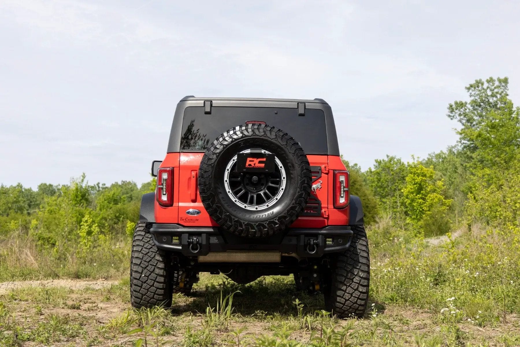 Rough Country Rear Bumper | Tubular | Ford Bronco 4WD (2021-2025) by Rough Country