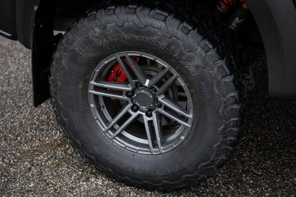 Rough Country Caliper Covers | Front and Rear | Red | Mech Brake | Ford Expedition/F-150/Raptor by Rough Country