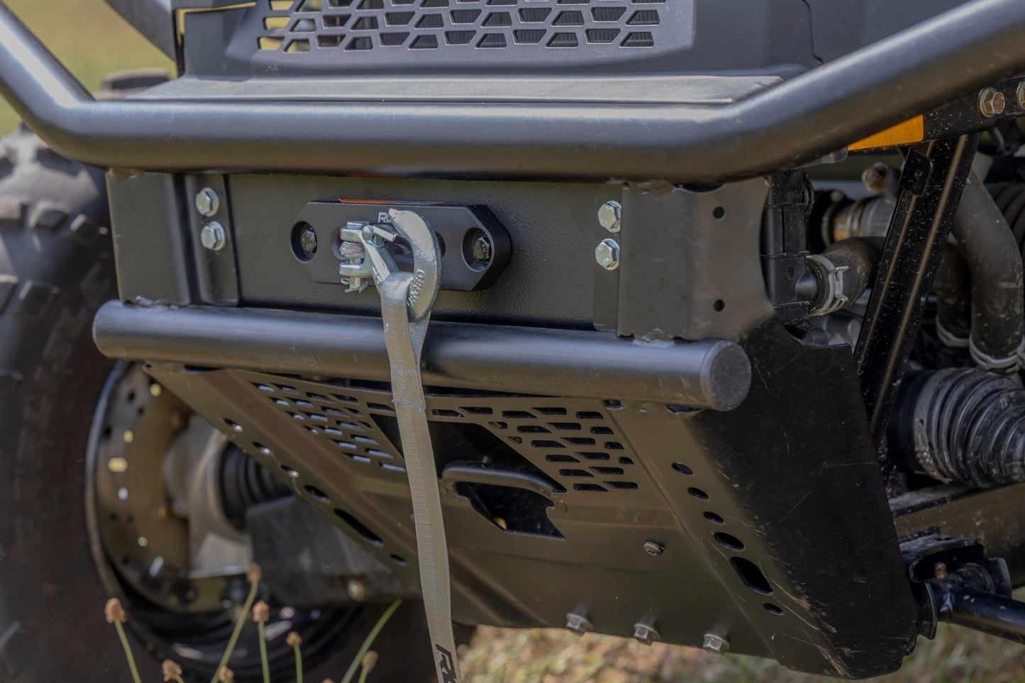 Soporte de Cabrestante | Jaula de Ajuste No Profesional | Polaris Ranger 570 Crew