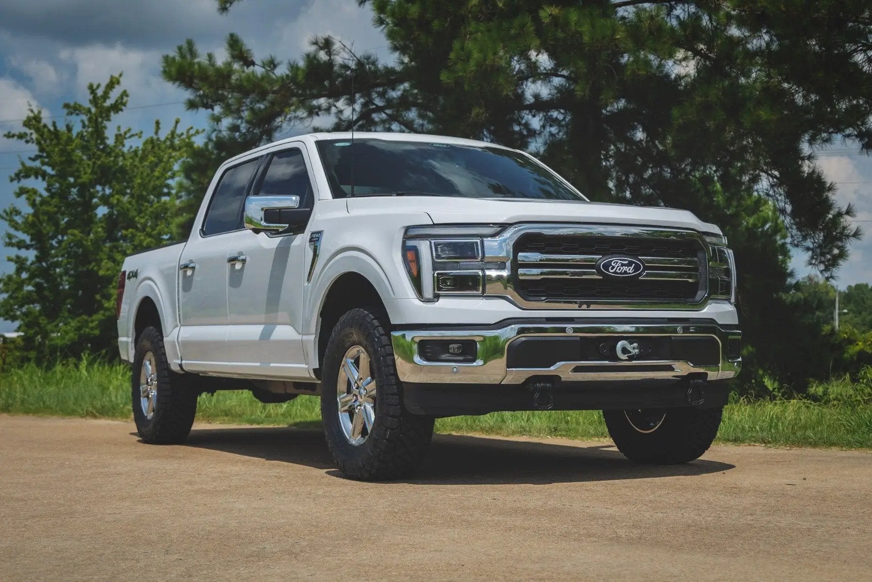 Rough Country Hidden Winch Mount | PRO12000S | Ford F-150 (2021-2025) by Rough Country