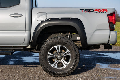 Rough Country Pocket Fender Flares | 089 Wind Chill | Toyota Tacoma 2WD/4WD (2016-2023)
