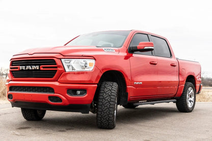 Rough Country RPT2 Running Boards | Crew Cab | Black | Ram 1500 (19-26)/1500 TRX (21-24) by Rough Country