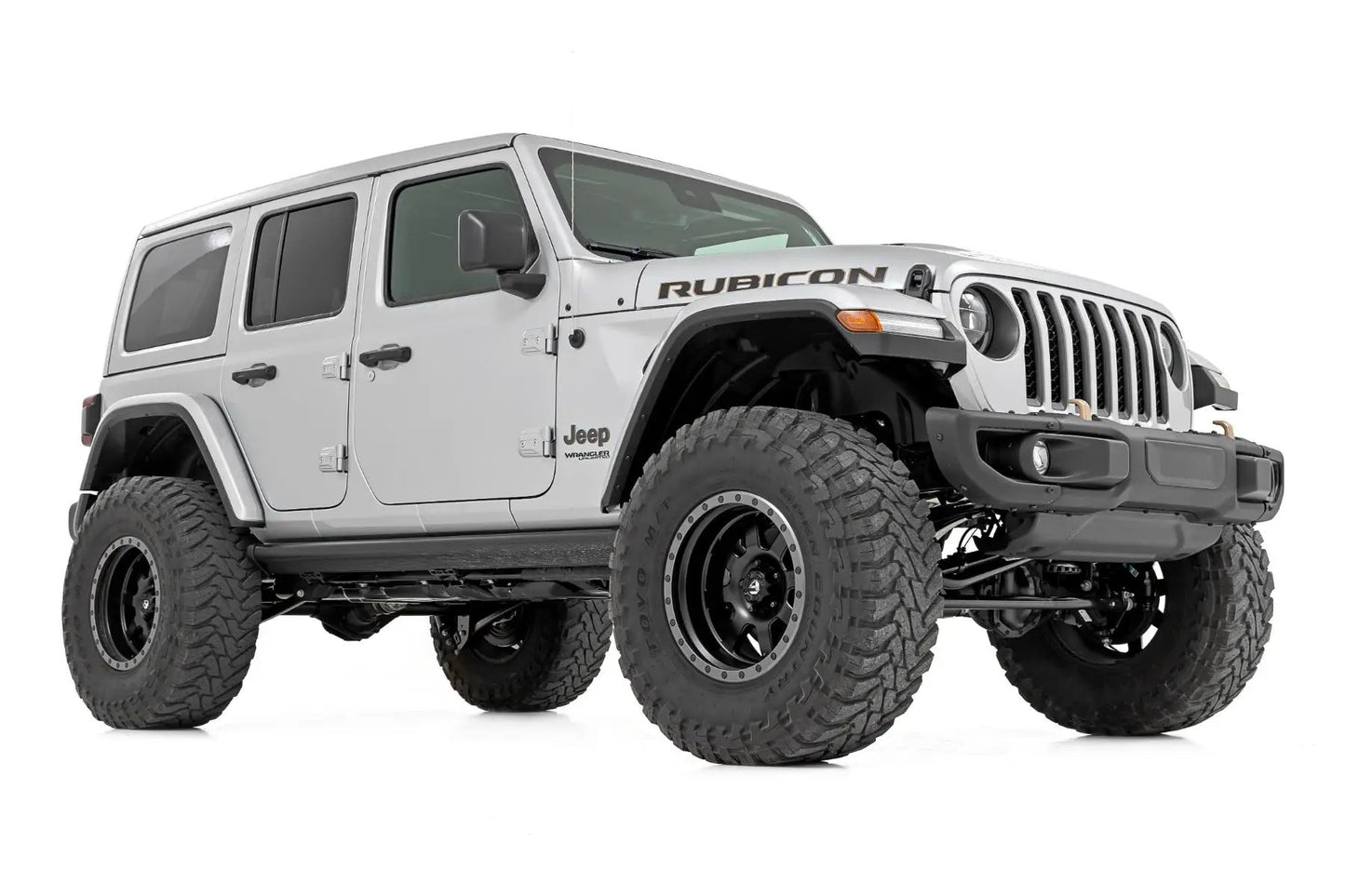Rough Country 3.5 Inch Lift Kit | C/A Drop | 4-Door | 392 | Jeep Wrangler Unlimited (18-23) by Rough Country