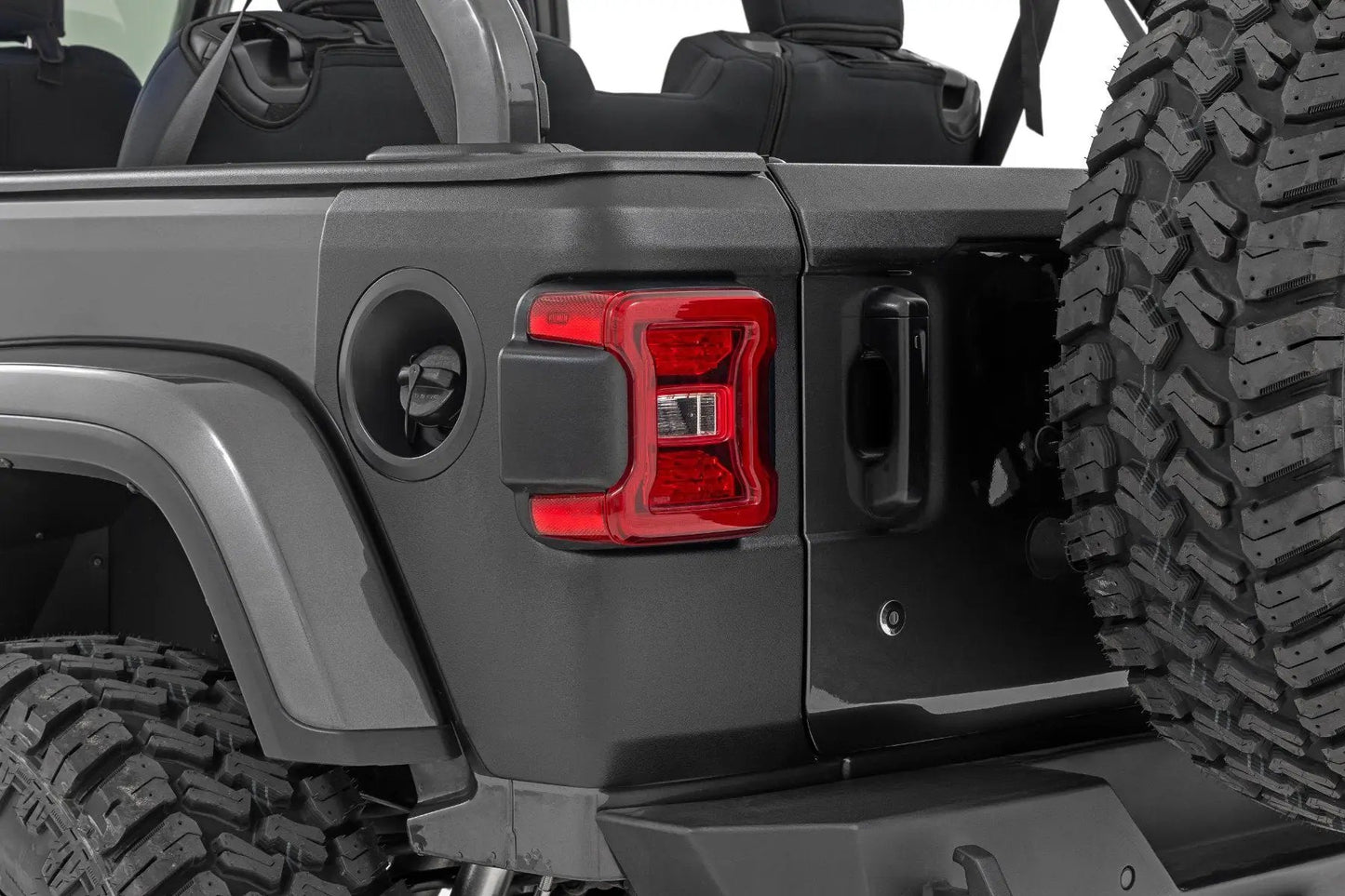 Rough Country Trail Cladding | Rear Corners | Jeep Wrangler JL/Wrangler Unlimited (18-26) by Rough Country