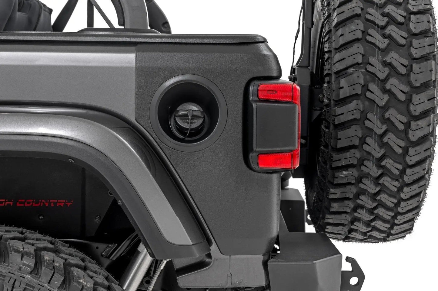 Rough Country Trail Cladding | Rear Corners | Jeep Wrangler JL/Wrangler Unlimited (18-26) by Rough Country