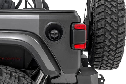 Rough Country Trail Cladding | Rear Corners | Jeep Wrangler JL/Wrangler Unlimited (18-26) by Rough Country