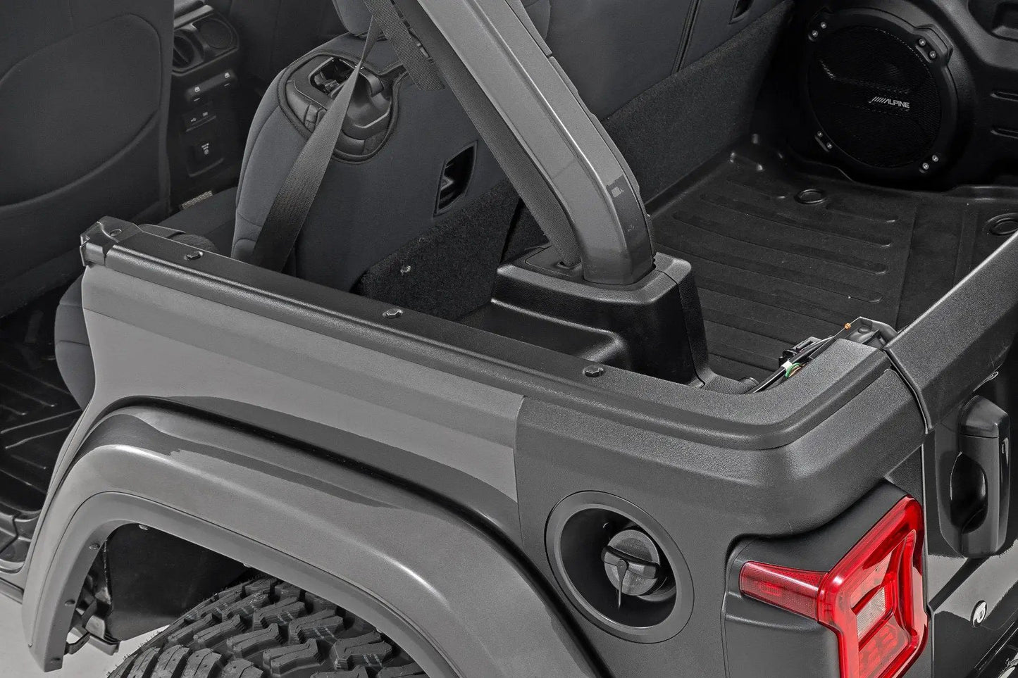 Rough Country Trail Cladding | Roof Mounting Plate Cover | Jeep Wrangler Unlimited (18-26) by Rough Country